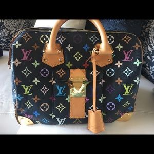 Louis Vuitton multicolor speedy 30